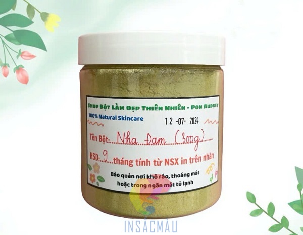 Tem Nhãn Nha Đam 31 Lợi ích khi sử dụng dịch vụ in tem nhãn nha đam tại In Sắc Màu