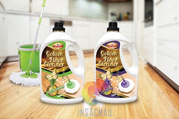 Tại sao cần in tem nước lau sàn?