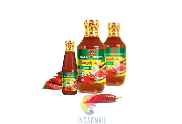 Mẫu tem nước sốt nhiều kích thước