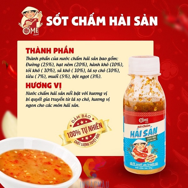 Mẫu tem nước sốt chất lượng