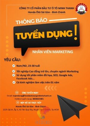 20+ Mẫu Tờ Rơi Tuyển Dụng Chuyên Nghiệp, Ấn Tượng - In Sắc Màu