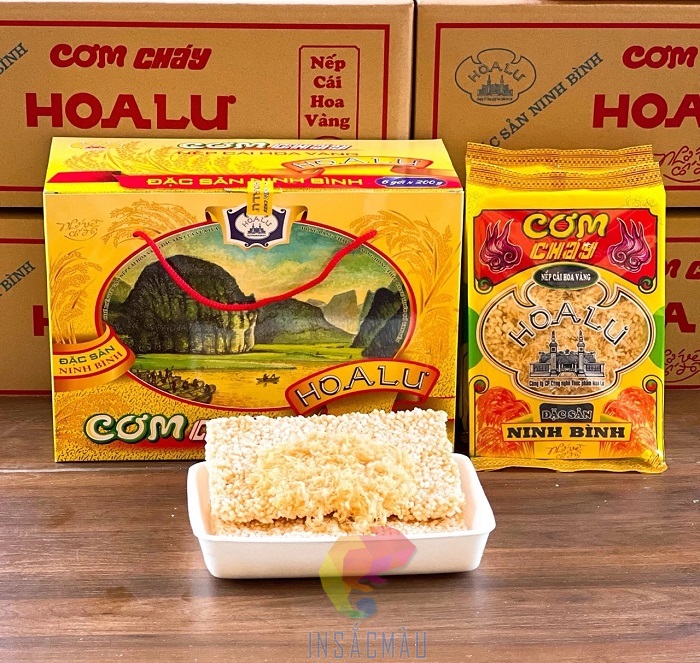 Hộp Giấy Đựng Cơm Cháy 18 In hộp giấy đựng cơm cháy theo yêu cầu, chất lượng tại In Sắc Màu