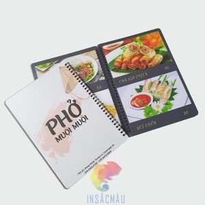 In Menu Phở
