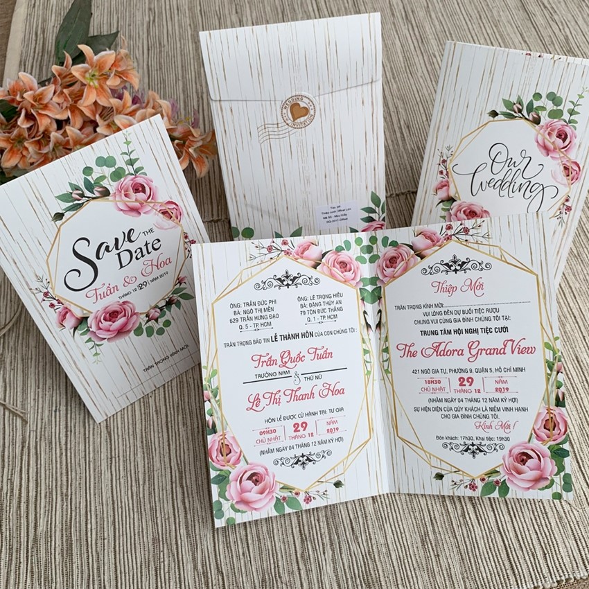 In Thiệp Cưới 31 In thiệp cưới