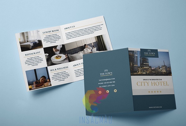 Mẫu tờ gấp đẹp, thu hút