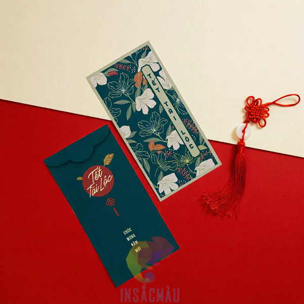 Mẫu bao lì xì sang trọng, ấn tượng