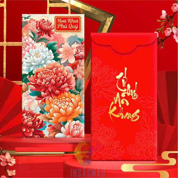Mẫu bao lì xì sang trọng