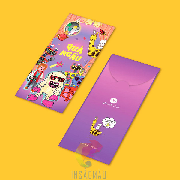 Mẫu bao lì xì Tết hiện đại, thu hút