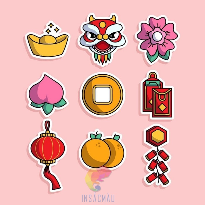 40+ Mẫu Sticker Tết 2026 Đẹp, Sáng Tạo, Độc Đáo, Nhiều Chủ Đề