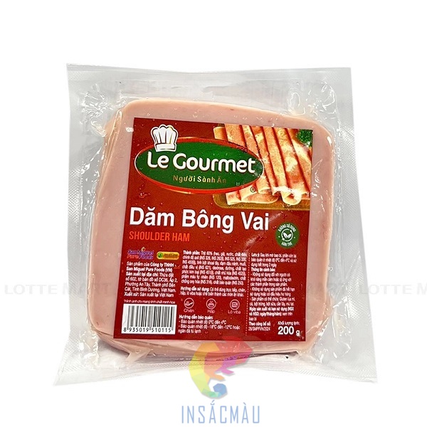 Thông tin cần có trên tem nhãn dăm bông