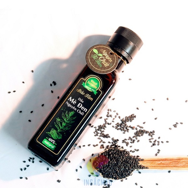 Mẫu tem dầu mè thiết kế sang trọng