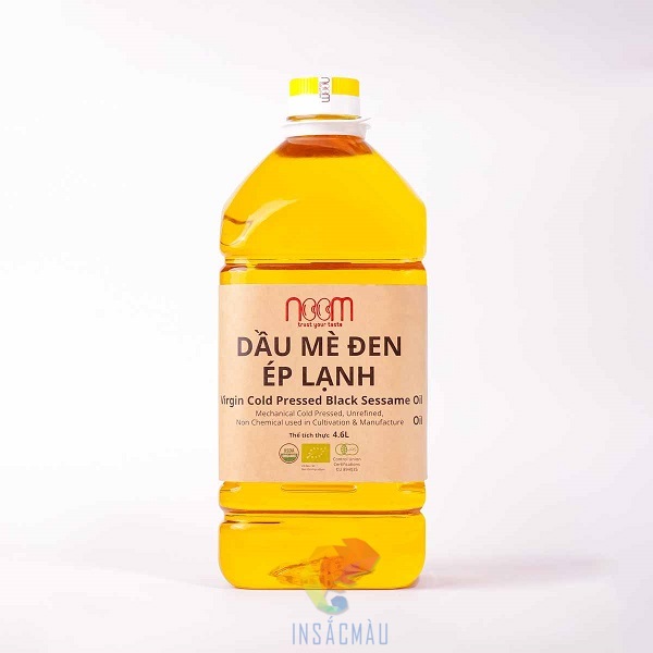 Mẫu tem dầu mè bằng giấy kraft