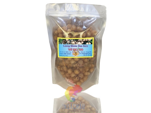 Mẫu tem long nhãn dán bao bì túi zip