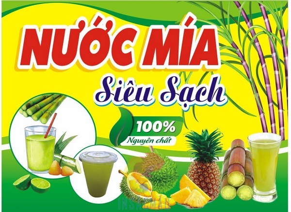 Kỹ thuật gia công tem nước mía