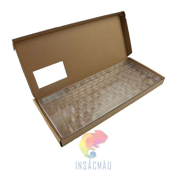 Mẫu bao bì giấy carton đựng bàn phím