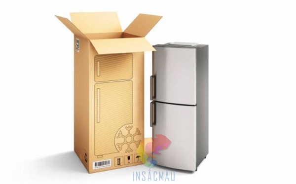 Công nghệ in thùng carton đựng tủ lạnh