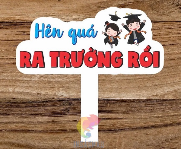 30+ Mẫu Hashtag Tốt Nghiệp Đẹp, Độc Đáo, Vui Nhộn Và Ý Nghĩa 50 Đặt làm hashtag tốt nghiệp theo yêu cầu, giá rẻ tại xưởng In Sắc Màu