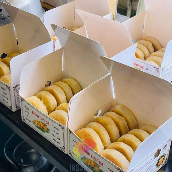 Hộp bánh hạt dẻ có những kiểu dáng nào phổ biến