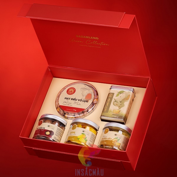 Hộp Giấy Đựng Mứt Tết 22 Hộp giấy đựng mứt tết có những kiểu dáng nào?