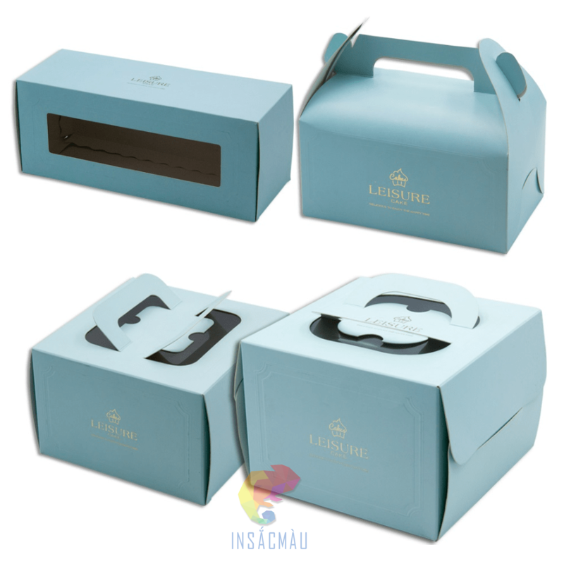 Kiểu hộp giấy có quai xách