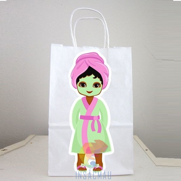 Mẫu bao bì túi spa đẹp, ấn tượng