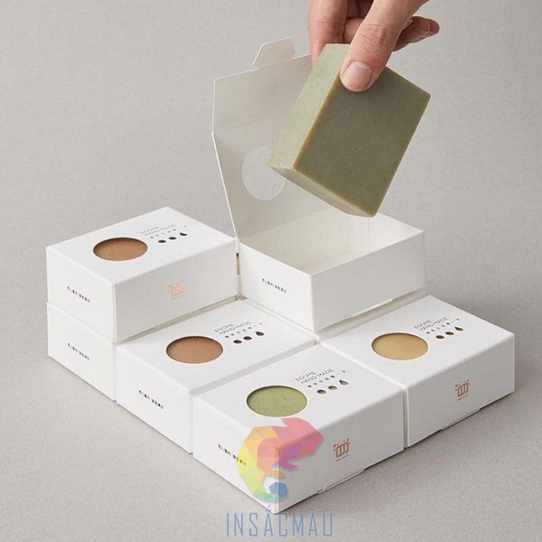 Mẫu bao bì đẹp, sang trọng đựng xà bông