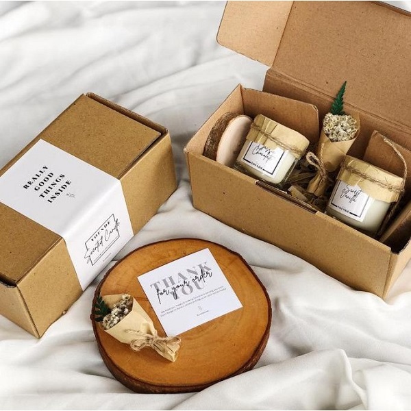 Mẫu hộp carton đẹp, chất lượng đựng nến thơm