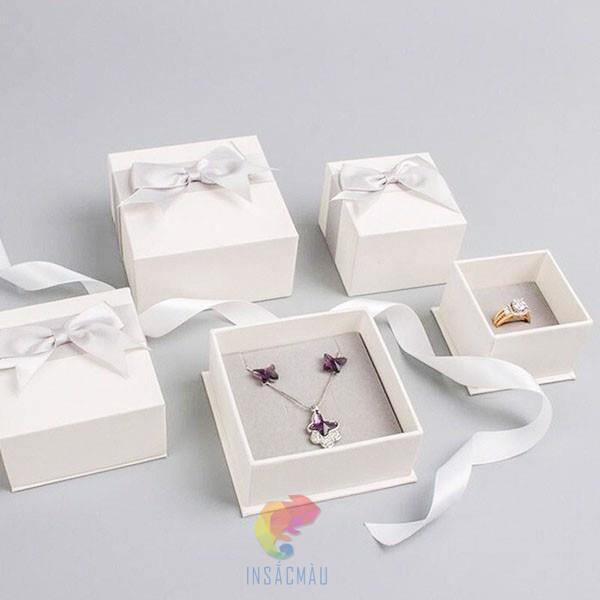 Mẫu hộp giấy đựng trang sức