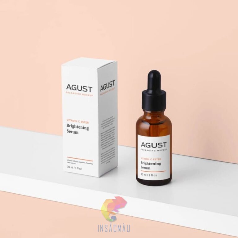 Mẫu hộp giấy ivory đựng mỹ phẩm