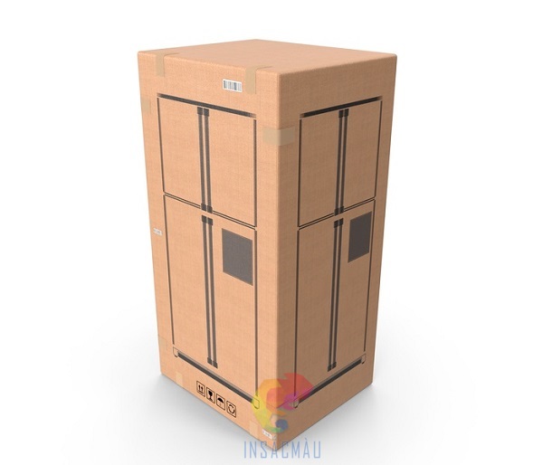 Tiêu chí chọn xưởng sản xuất thùng carton đựng tủ lạnh chuyên nghiệp, uy tín