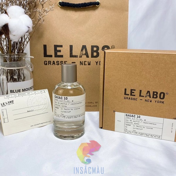 Mẫu bao bì nước hoa thương hiệu Le Labo