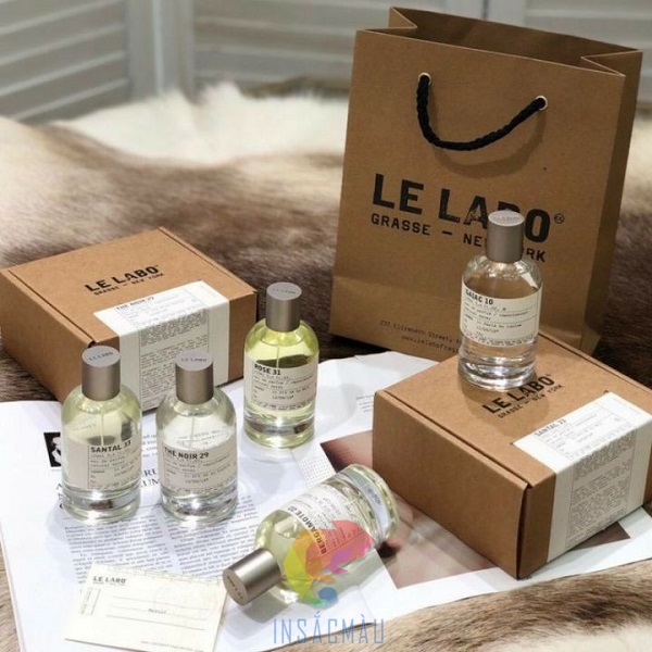 Mẫu bao bì nước hoa thân thiện môi trường của thương hiệu Le Labo