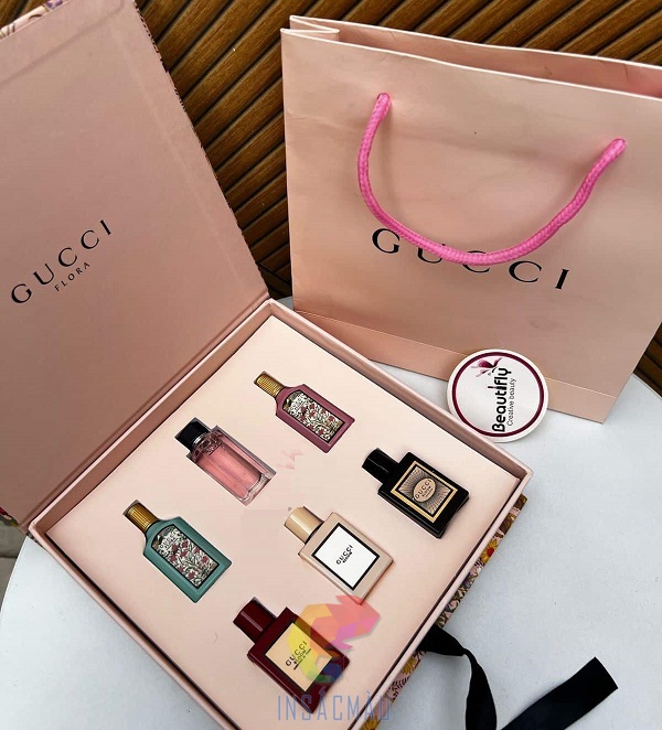 Mẫu thiết kế bao bì nước hoa Gucci cao cấp, sang trọng
