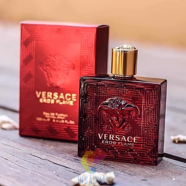 Mẫu thiết kế bao bì hộp nước hoa Versace cao cấp, ép kim logo