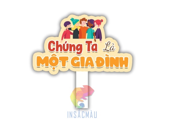 Mẫu hashtag cầm tay đồng nghiệp công ty