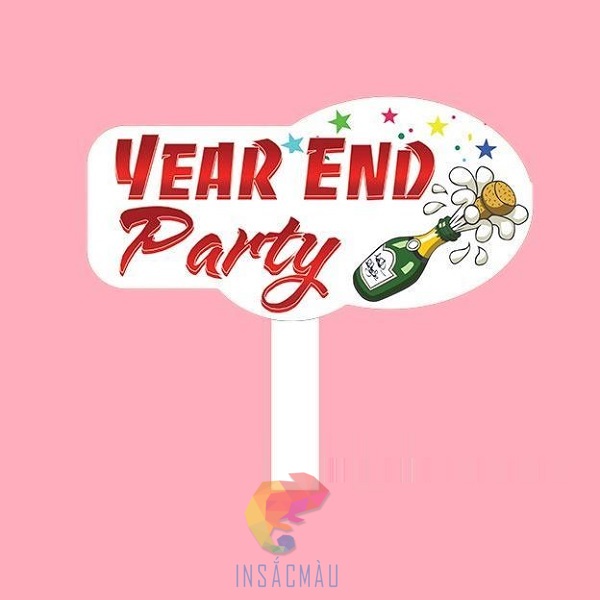 Mẫu hashtag Year End Party đẹp