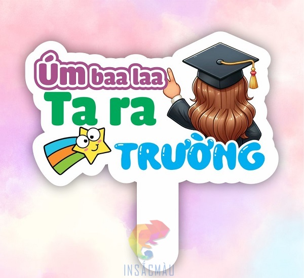 Mẫu hashtag tốt nghiệp nội dung hài hước, đáng yêu