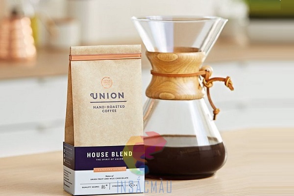 Mẫu bao bì cà phê đẹp. thiết kế sang trọng