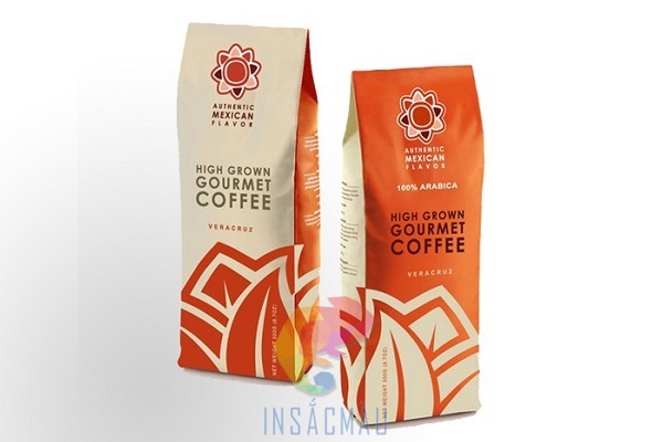 Mẫu bao bì cà phê đẹp, chất lượng, màu sắc bắt mắt