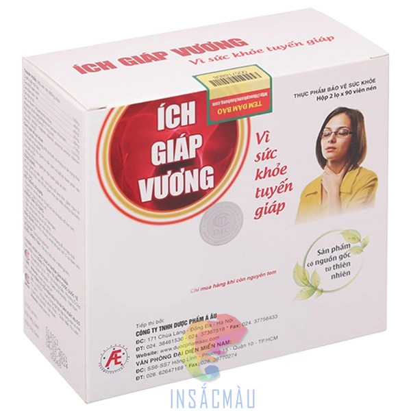 Mẫu hộp thuốc đẹp bằng giấy ivory
