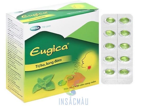 Mẫu hộp thuốc cảm dạng vỉ