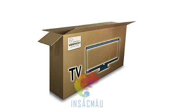 Mẫu thùng carton chất lượng đựng tivi