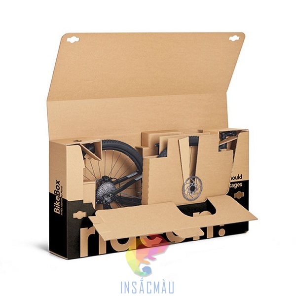 Mẫu thùng carton đẹp đựng xe đạp