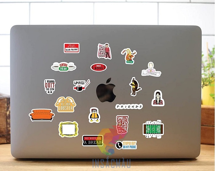 Các mẫu sticker dán laptop đáng yêu