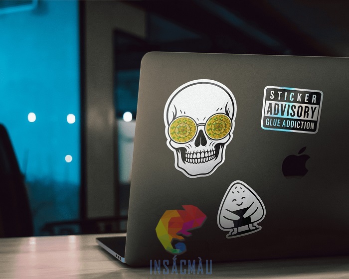 Các mẫu sticker dán laptop phong cách mạnh mẽ