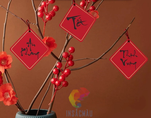 Mẫu tag treo Tết hình thoi