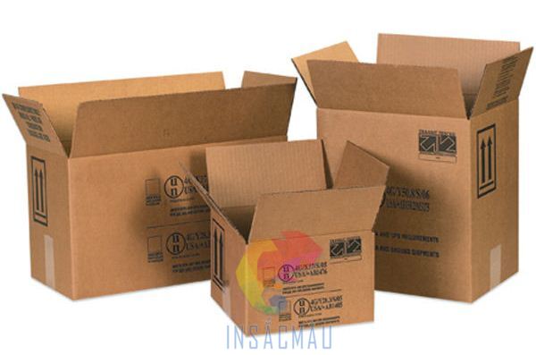 Thùng Carton, Hộp Carton 3 Lớp 31 In thùng carton 3 lớp giá rẻ tại In Sắc Màu