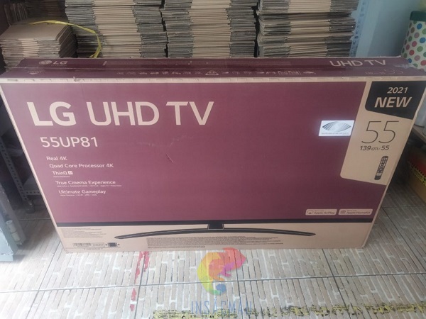 Mẫu thùng carton đựng tivi UHD