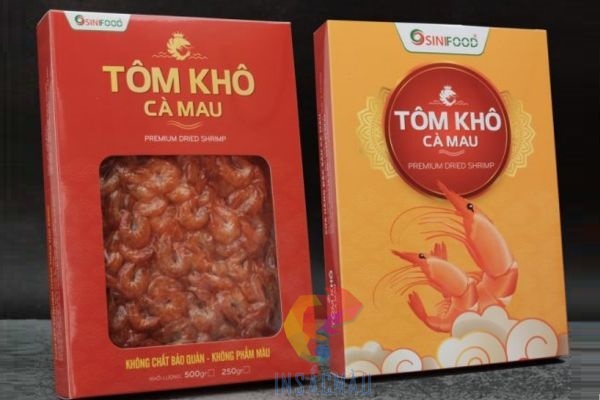 In hộp giấy đựng tôm khô có tác dụng gì?