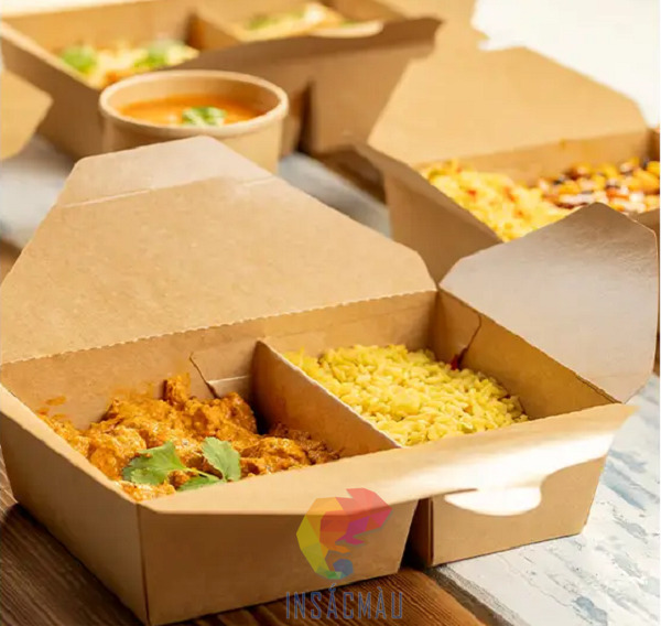 Mẫu hộp giấy 2 ngăn thiết kế đẹp